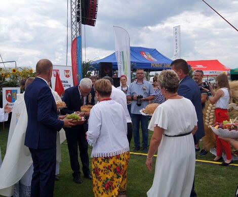 GMINA GRABOWIEC NA DOŻYNKACH POWIATOWYCH W MIĄCZYNIE