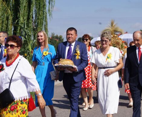 GMINA GRABOWIEC NA DOŻYNKACH POWIATOWYCH W MIĄCZYNIE