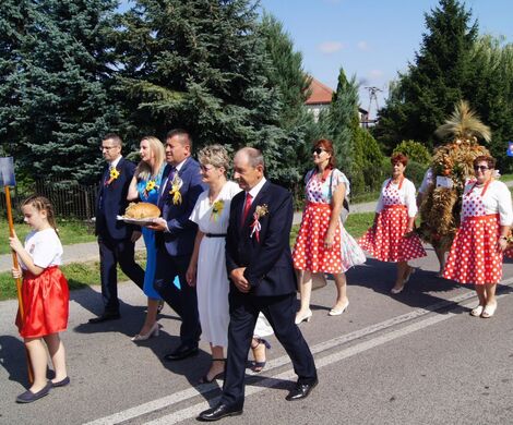 GMINA GRABOWIEC NA DOŻYNKACH POWIATOWYCH W MIĄCZYNIE