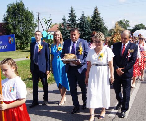 GMINA GRABOWIEC NA DOŻYNKACH POWIATOWYCH W MIĄCZYNIE
