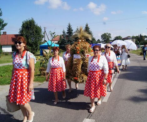GMINA GRABOWIEC NA DOŻYNKACH POWIATOWYCH W MIĄCZYNIE