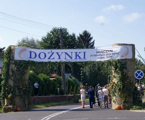 GMINA GRABOWIEC NA DOŻYNKACH POWIATOWYCH W MIĄCZYNIE