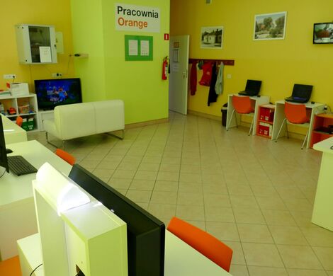NOWY SPRZĘT W PRACOWNI ORANGE