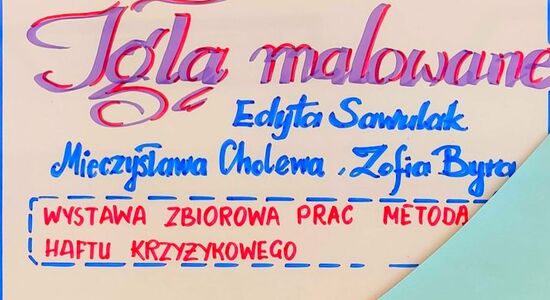 IGŁĄ MALOWANE
