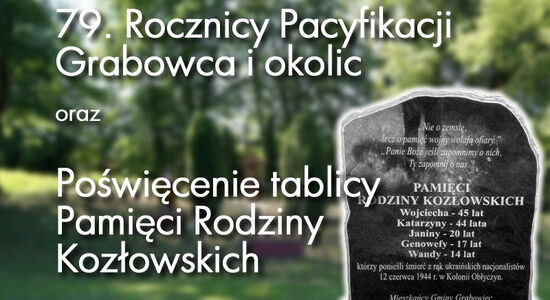 ROCZNICA PACYFIKACJI ORAZ ODSŁONIĘCIE TABLICY W BEREŚCIU