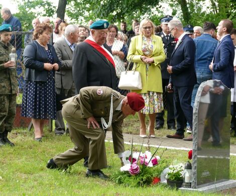 79. ROCZNICA PACYFIKACJI, ODSŁONIĘCIE TABLICY PAMIĄTKOWEJ W BEREŚCIU