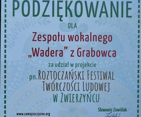 ROZTOCZAŃSKI FESTIWAL TWÓRCZOŚCI LUDOWEJ