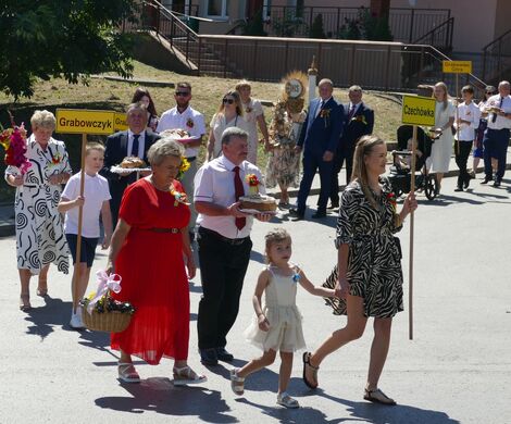 DOŻYNKI GMINNO-PARAFIALNE W GRABOWCU 2024, JUŻ ZA NAMI.
