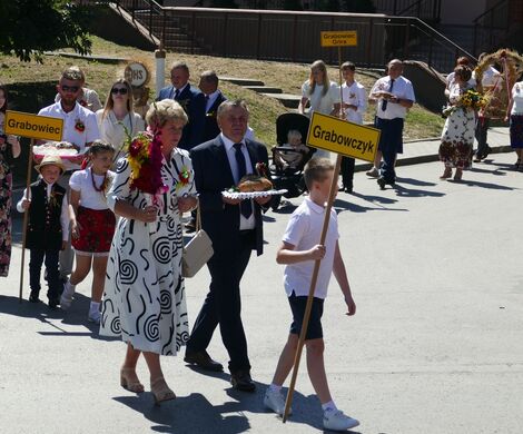 DOŻYNKI GMINNO-PARAFIALNE W GRABOWCU 2024, JUŻ ZA NAMI.