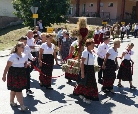 DOŻYNKI GMINNO-PARAFIALNE W GRABOWCU 2024, JUŻ ZA NAMI.