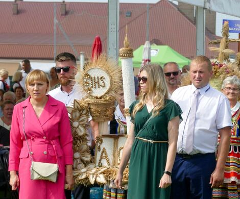 DOŻYNKI POWIATOWO-GMINNE W STARYM ZAMOŚCIU