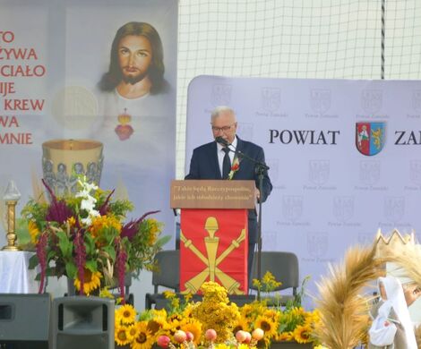 DOŻYNKI POWIATOWO-GMINNE W STARYM ZAMOŚCIU