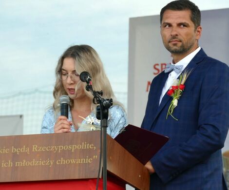 DOŻYNKI POWIATOWO-GMINNE W STARYM ZAMOŚCIU