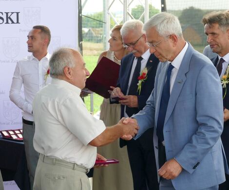 DOŻYNKI POWIATOWO-GMINNE W STARYM ZAMOŚCIU