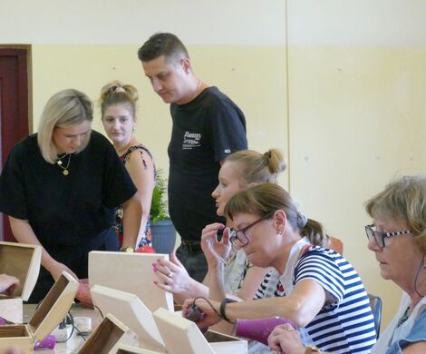 WARSZTATY RĘKODZIEŁA W GOK GRABOWIEC-4 WRZEŚNIA 2024.