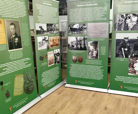 WYSTAWA - MJR HENRYK DOBRZAŃSKI NA ZIEMI HRUBIESZOWSKIEJ