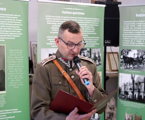 OTWARCIE WYSTAWY "MJR HENRYK DOBRZAŃSKI NA ZIEMI HRUBIESZOWSKIEJ"