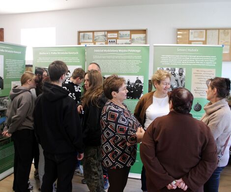 OTWARCIE WYSTAWY "MJR HENRYK DOBRZAŃSKI NA ZIEMI HRUBIESZOWSKIEJ"