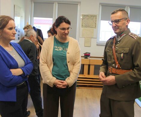 OTWARCIE WYSTAWY "MJR HENRYK DOBRZAŃSKI NA ZIEMI HRUBIESZOWSKIEJ"