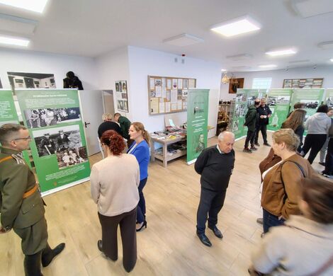 OTWARCIE WYSTAWY "MJR HENRYK DOBRZAŃSKI NA ZIEMI HRUBIESZOWSKIEJ"