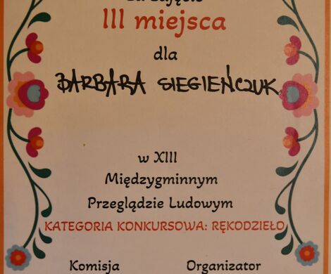 MIĘDZYGMINNY PRZEGLĄD LUDOWY