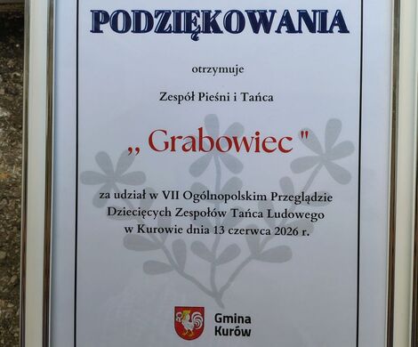 ŚWIĘTO FOLKLORU W KUROWIE. VII Ogólnopolski Przegląd Dziecięcych Zespołów Tańca Ludowego za nami