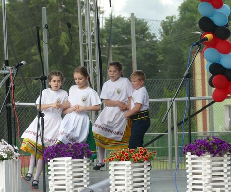 ŚWIĘTO FOLKLORU W KUROWIE. VII Ogólnopolski Przegląd Dziecięcych Zespołów Tańca Ludowego za nami