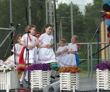 ŚWIĘTO FOLKLORU W KUROWIE. VII Ogólnopolski Przegląd Dziecięcych Zespołów Tańca Ludowego za nami