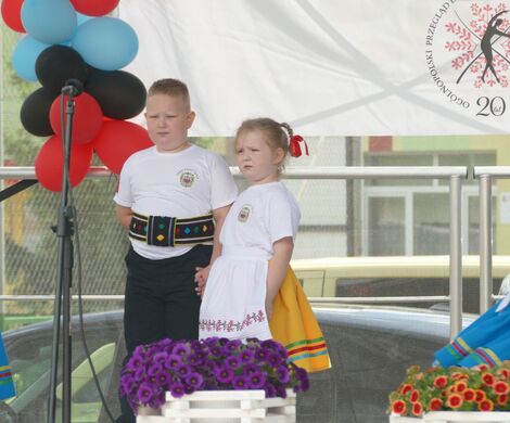 ŚWIĘTO FOLKLORU W KUROWIE. VII Ogólnopolski Przegląd Dziecięcych Zespołów Tańca Ludowego za nami