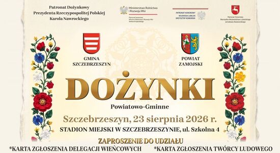 Zaproszenie dla Kół Gospodyń Wiejskich: Reprezentujcie Gminę Grabowiec na Dożynkach Powiatowo-Gminnych w Szczebrzeszynie!
